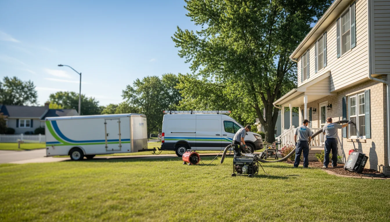Flooded Basement Restoration And Cleanup With Repair in Wykoff, MN near me
